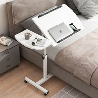Bureau à domicile hauteur réglable petite table d'étude pour le salon