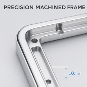 Cadre d'affichage publicitaire portable, signalisation numérique, cadre en profilé d'aluminium, traitement personnalisable - Product Image 3