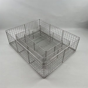 Thép không gỉ hoạt động khử trùng lưới giỏ đục lỗ khay cho phẫu thuật y tế dụng cụ nha khoa - Product Image 2