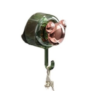 Suction Cup <b>Hook</b> Round Wall Mounted Punch Free Polished Finish For Bathroom <b>Kitchen</b> Toilet Storage Organizer - Product Image 2