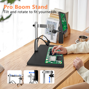 RaySmart le plus récent <span class=keywords><strong>Microscope</strong></span> numérique 8.0 pouces <span class=keywords><strong>4K</strong></span> + AF HD MI SO NY 13MP 2000X <span class=keywords><strong>Microscope</strong></span> pour réparation électronique VMS800SF FL - Product Image 3