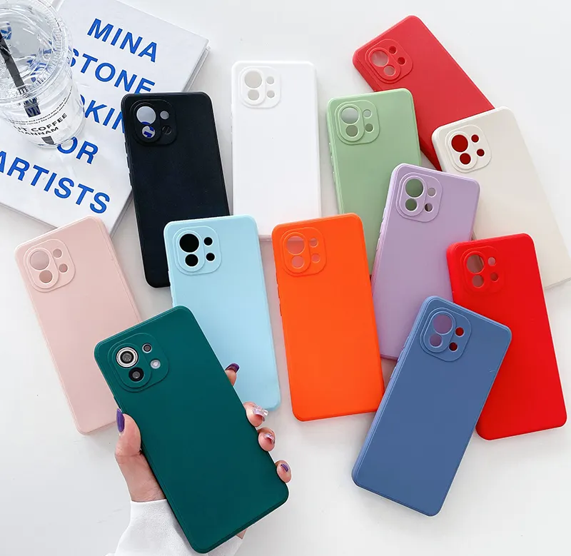 เคสซิลิโคน TPU นิ่มหลากสีสำหรับ Redmi Note 10 Pro Note 12 ultra poco สำหรับ Xiaomi 13