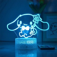 Sanrio My Melody Cartoon Doll Veilleuse LED Amis Jouets Jolis Cadeaux Lampe