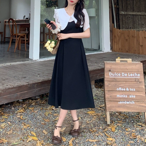 Midi Korean Dresses - Elegant and Casual Women's Fashion