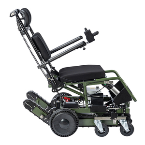 Fournisseur de premier plan : Fauteuil roulant électrique monte-escaliers vertical, moteur 250W, batterie lithium 29.4V, capacité de 70 étages, <span class=keywords><strong>pliable</strong></span>, charge maximale 120kg - Product Image 2