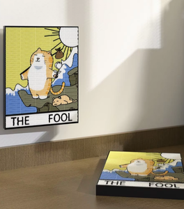 Best-seller Grande planche à gratter pour chat en papier ondulé épais Jouet à griffer <span class=keywords><strong>arbre</strong></span> à chat vertical mural moderne - Product Image 3