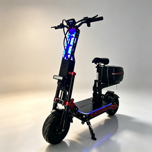 13inch NFC Screen Geofought R8 <b>72V</b> Powerful Dual Motor 30-100AH Large Capacity Hydraulic Suspension Electric Scooter for Adult - Product Image 1