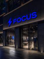 Lettres en relief 3D personnalisées avec éclairage frontal LED, logo en acrylique illuminé pour la façade de la boutique, affichage publicitaire mural extérieur