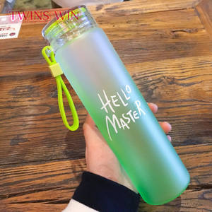 Muestras Gratis personalizada 480ml botella de agua botella de Canadá Venta caliente de vidrio de lujo botellas de agua <span class=keywords><strong>para</strong></span> los niños - Product Image 5