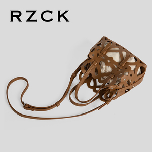 Borsa <span class=keywords><strong>a</strong></span> <span class=keywords><strong>tracolla</strong></span> 2 in 1 RZCK da <span class=keywords><strong>donna</strong></span>, unica, in PVC traforato, con pochette interna, per serate alla moda - Product Image 6