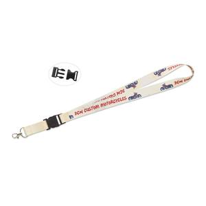 Cordino Personalizzato Bcn Custom Motorcycles con Fibbia e Gancio per Porta Badge e Accessori - Product Image 1