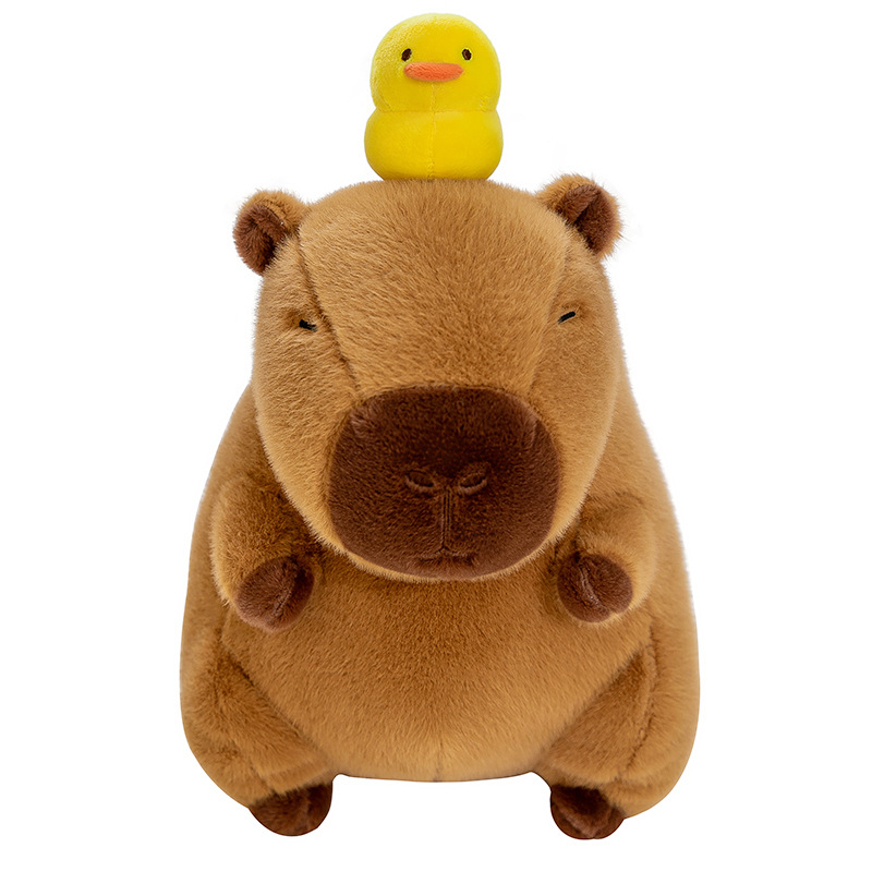 Encantador y Acogedor patito de peluche para el Deleite y la
