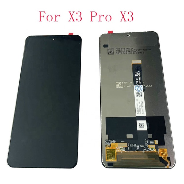 LCD Screen and Digitizer Full Assembly for Xiaomi Poco X3/Redmi Note 9 Pro 5G/Mi 10T Lite 5G M2010J19SC M2010J19CG M2007J17G