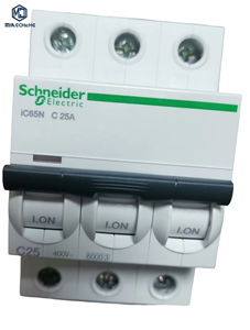 Interruptor de Circuito en Miniatura IC65N, Interruptor de Aire 3P C25A 400V, Protección Contra Sobrecarga y Cortocircuito, Distribución Eléctrica - Product Image 1
