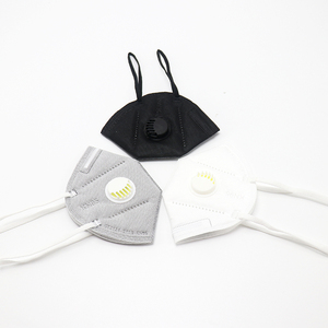 Mascarilla <span class=keywords><strong>de</strong></span> carbón activado estándar certificada CE, mascarilla facial reutilizable Kn95 <span class=keywords><strong>de</strong></span> <span class=keywords><strong>tela</strong></span> transpirable multicapa para adultos con válvula - Product Image 2