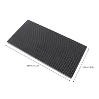 Wasserdichter LED-Laufbandbildschirm für Innenräume, Vollfarbig, P10, DC-betrieben, für Schaufenster, Salons, Cafés, 320x160mm