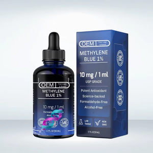 Suplemen kesehatan kualitas tinggi tetes biru metil L kelas <span class=keywords><strong>USP</strong></span> 1% untuk dewasa 30ml/50ml/100ml bukan untuk wanita hamil - Product Image 1