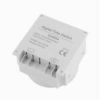 Minuterie LCD CN101A 12V 24V 110V 220V Relais temporisé pour réverbère Panneau d'affichage Relais temporisé 16A CN101