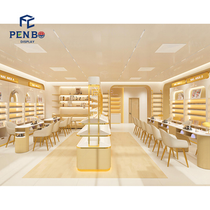 Hiện đại Spa & Beauty Salon Nail Salon đồ nội thất làm móng tay Nail bar trang trí chìa khóa trao tay Nail Salon thiết kế nội thất giải pháp - Product Image 3