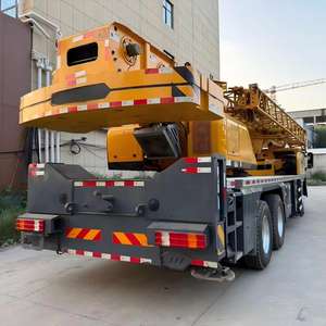 Grue sur chenilles d'occasion XCT35 de 35 tonnes avec moteur et pompe, montée sur camion, marque chinoise la plus vendue - Product Image 2
