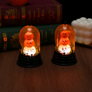 Linterna de Calabaza LED de Estilo Retro Americano, Vela Digital de Plástico Galvanizado para Pascua, Novedades para Fiestas - Product Image 3