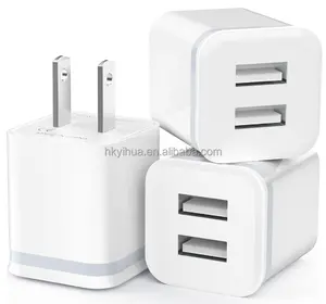 USB C Wall Charger Block 20W, 2-Pack Dual Port PD Power Delivery Fast Type C Charging Block Plug
