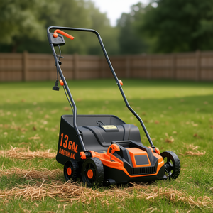 Escarificador Eléctrico de Césped de 13 Pulgadas con Bolsa de Recolección de 13 Galones y Ajuste de Profundidad de 5 Posiciones - Product Image 2