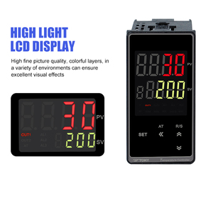 Chất lượng tốt hiển thị kỹ thuật số Nhiệt LCD thông minh nhiệt độ độ ẩm điều khiển - Product Image 4