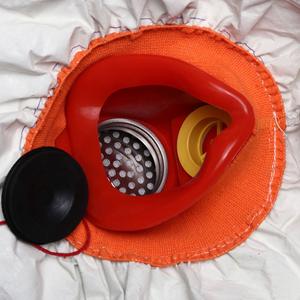 Masker <span class=keywords><strong>Gas</strong></span> pemadam kebakaran silikon, <span class=keywords><strong>Respirator</strong></span> penyelamatan diri tertentu dengan filter antiasap untuk Hotel - Product Image 2