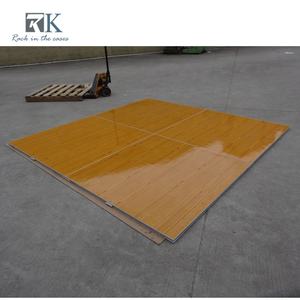 พื้นเต้นรำกลางแจ้งแบบถอดประกอบได้ เงางามสูง ลายไม้แบบโมดูลาร์ - Product Image 2