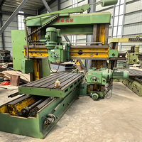Machine de fraisage horizontale robuste d'occasion, perceuse-fraiseuse multifonction intégrée pour le travail des métaux
