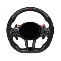 Volant sport semi-carbone pour BMW G20 G22 G30 M2 G87 M3 G80 M4 G82 G83 M5 F90 F80 F82 F87 M340i