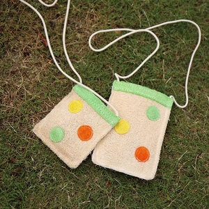 Bolso Bandolera Mini de Lufa Ecológico con Flores para Mujer y Niña, Estilo Campestre, para Teléfono Móvil, Venta al por Mayor - Product Image 4