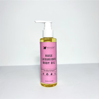 Produit Naturel, Faible MOQ, Meilleures Ventes, Kit de Soins Éclaircissants pour la Peau Clean Beauty, Huile Corporelle Luxueuse à la Rose, Excellent Prix