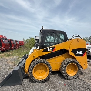 รถตักล้อยาง CAT 246C มือสอง ขนาด 3.4 ตัน รถตักขนาดกะทัดรัดสำหรับงานดิน ชั่วโมงการทำงานต่ำ สภาพดี มีสินค้าในสต็อก พร้อมจัดส่ง - Product Image 5