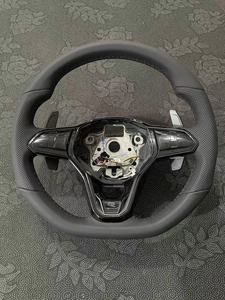 Volante de Cuero Clásico para VW <span class=keywords><strong>Touareg</strong></span>, Golf, Passat, Polo, Plug & Play, Venta al Por Mayor - Product Image 5