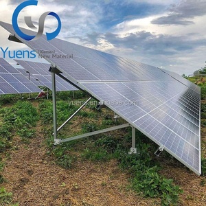 Yuens OEM <span class=keywords><strong>mejor</strong></span> manera precio a 5kw poste de tierra montaje paneles <span class=keywords><strong>solares</strong></span> soporte de puesta a tierra sistemas de estantería Pv Kits soporte rotador - Product Image 6