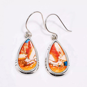 Orecchini Pendenti con Motivi Vintage per Donne, Eleganti Gioielli alla Moda per Feste e Vacanze - Product Image 1