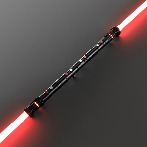 Sabre laser Nexussaber Mual en métal avec lumières LED, double lame contrôlée par application, populaire pour les duels intensifs, jouet lumineux avec noyau Pogo Pin - Product Image 3