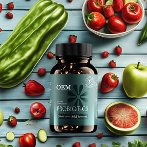 OEM Prebiotics 및 장 건강 Probiotics 시스템 성인 체중 관리를위한 소화 효소와 공생식이 보조제 - Product Image 3