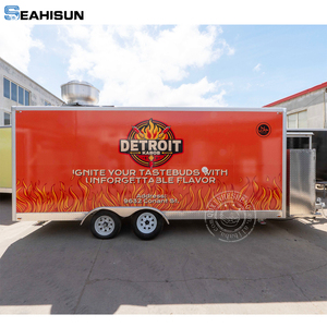 Remorque de restauration de rue, cuisine mobile, four à pizza, camion de café, camion de vente de glaces, camion de vente de fleurs, chariot à hot-dogs, camion de barbecue - Product Image 3
