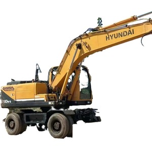 Excavatrice sur chenilles <span class=keywords><strong>Hyundai</strong></span> 210W-9 neuve à 90%, avec moteur et pompe, modèle 2022, haute efficacité, fabrication coréenne, bon prix - Product Image 5