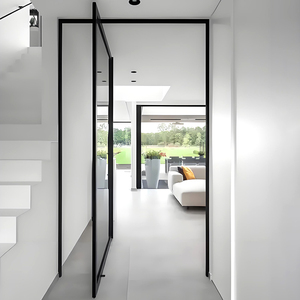 Tối giản tùy chỉnh khu dân cư pivot cửa bên ngoài với thả con dấu an ninh pivot cửa - Product Image 3