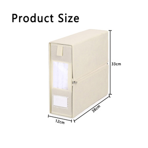 Lưu trữ thùng cho Ga Trải Giường Duvet bao gồm tổ chức hộp vỏ gối ráp dây kéo có thể gập lại bộ đồ giường tổ chức - Product Image 3