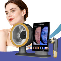 Appareil d'analyse de la peau par IA professionnel, scanner facial multi-spectre HD, détecteur pour l'analyse des conditions cutanées en salon