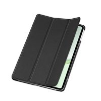 Étui de protection antichoc léger à trois volets en cuir PU mince avec support pour tablette Honor Pad X9b Max 13 pouces