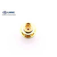 Serie SMA macho/hembra conector de cable RF SMA hembra soldadura montada en mamparo para cable 141