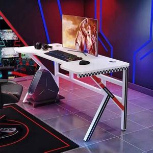 2024 Suessen rosa eSport tavolo Computer Desktop giochi da tavolo casa ragazze dal vivo camera da letto tavolo e sedia Set combinazione scrivania - Product Image 3