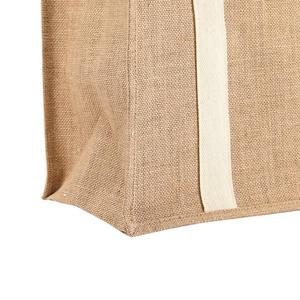 Eco-Friendly Reusable Factory <strong>Wholesale</strong> Custom Printed Wedding Shopping Gift PE <strong>Tote</strong> <strong>Bags</strong> Burlap <strong>Jute</strong> Beach <strong>Bag</strong> - Product Image 4