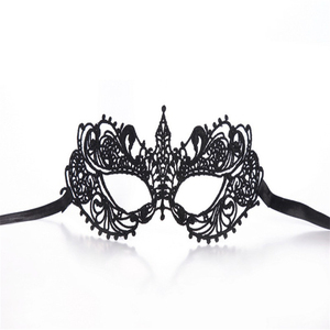 <span class=keywords><strong>Masque</strong></span> de fête à pointe pointue pour Halloween, masques en dentelle en gros, fournitures de festival - Product Image 2